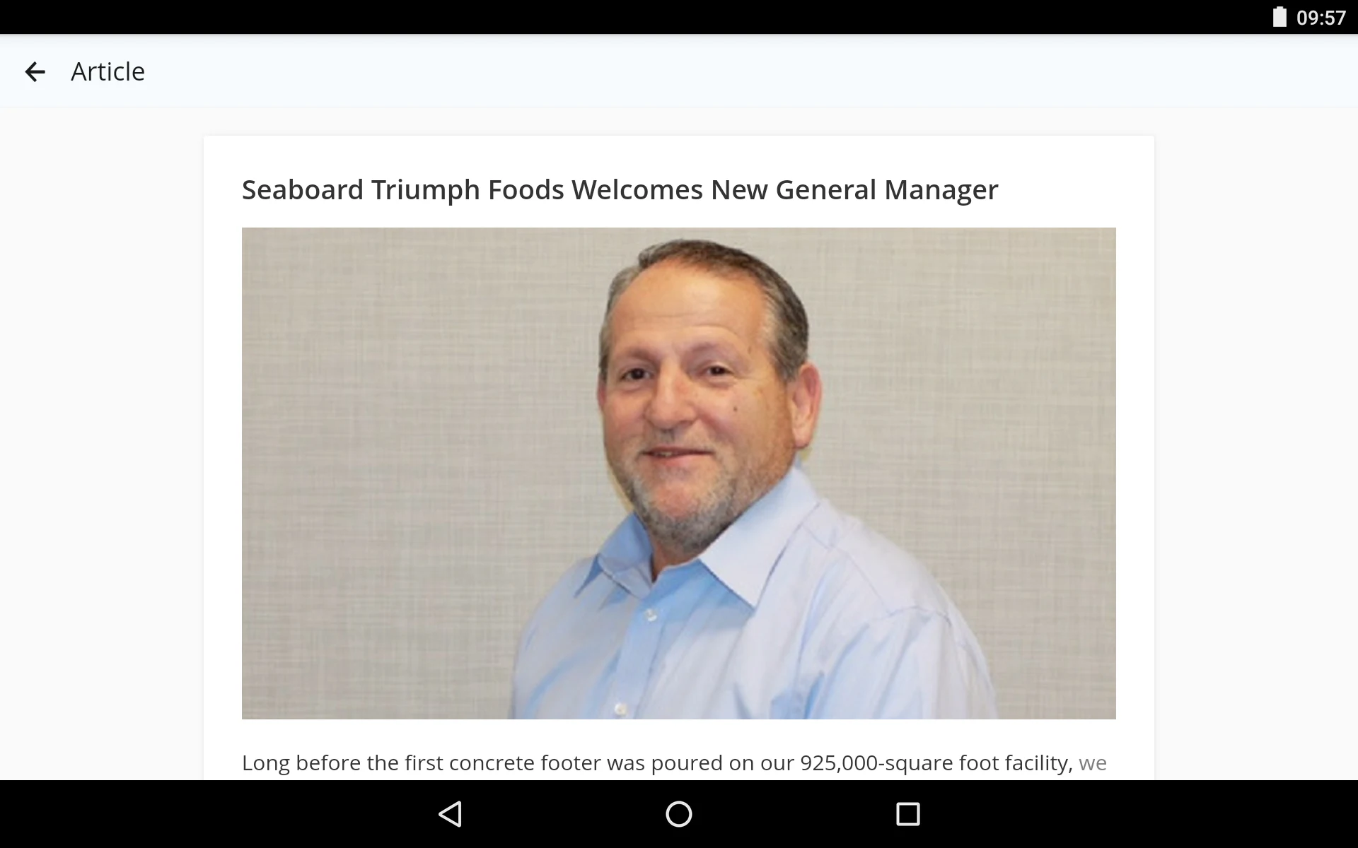 STF Connect screenshot